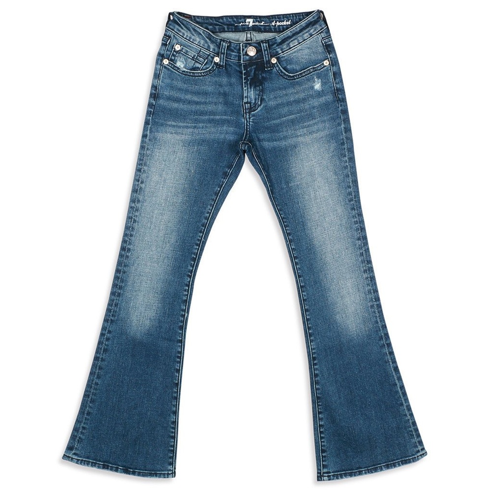 7 For All Mankind A Pocket Flare Jeans - Big Girls